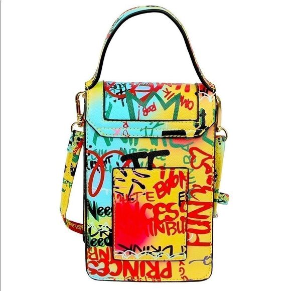 ⭐️Host Pick⭐️ Graffiti Fashion Messenger Crossbody Bag - Picture 6 of 8